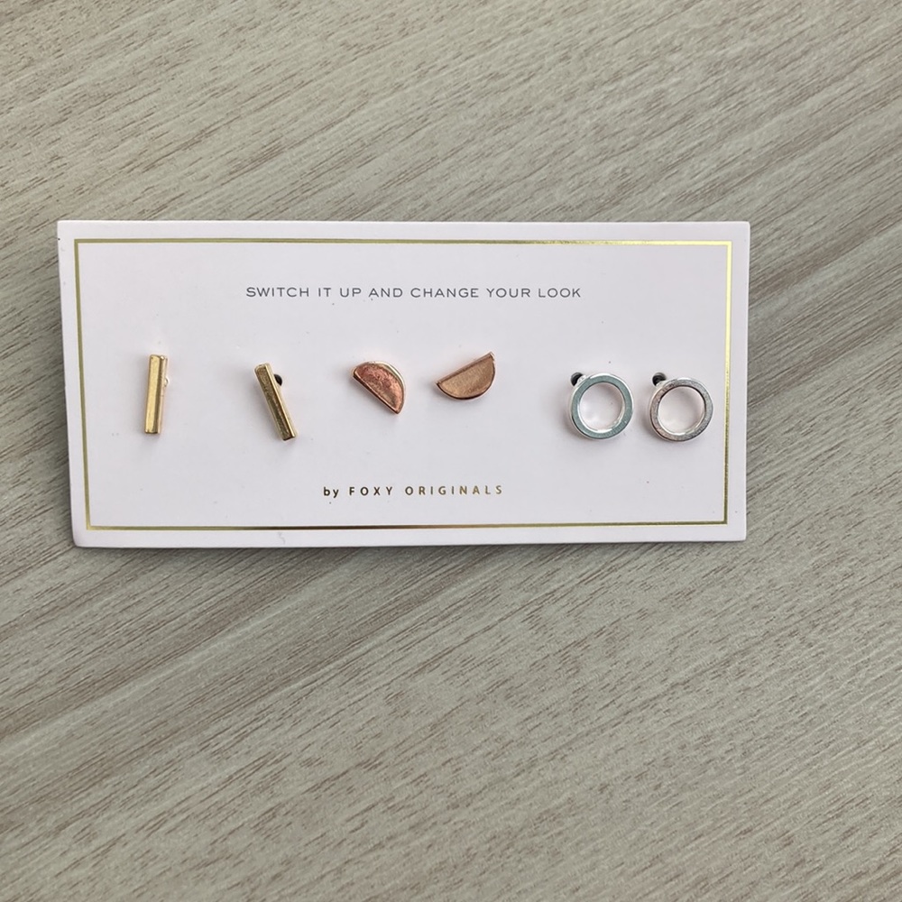 Foxy Original Stud Mix And Match Earrings